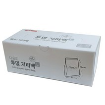 [다이소손잡이지퍼백] 비닐쇼핑백 손잡이지퍼백, 백색, 100장