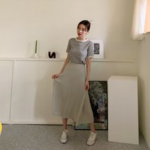 린다샵 르멘드 밴딩 롱스커트 SK3592K13