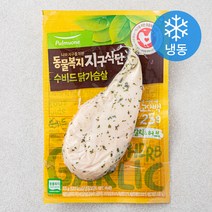 지구식단 동물복지 인증 수비드 닭가슴살 갈릭 & 허브 (냉동), 115g, 1개