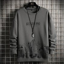 알럽홈 라운드 풀오버 맨투맨