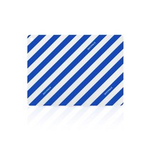 시라쿠스 사각 스트라이프 인덕션 보호매트 대 35 x 26 cm, 인디고, 1개