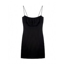 나비다 슬림 끈나시 미니원피스