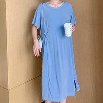 미니 꼬임 임산부 티셔츠 원피스