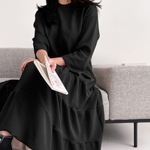 패션풀 여성용 페리 7부 캉캉 원피스 27647