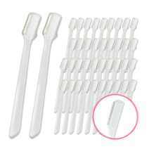 래쉬톡 안전 눈썹칼, 백색, 40개
