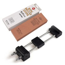 킹 숫돌 화이트디럭스 1000방 + 천성 고무 숫돌 받침대 중 세트, 1세트