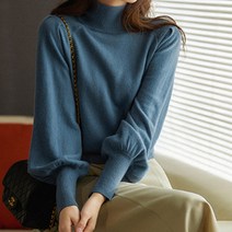 루나걸 여성용 밀러스 반폴라 니트