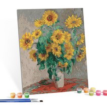 아이러브페인팅 DIY 명화그리기 4050, 들국화 화병