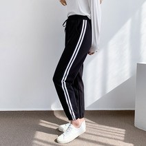 헤이진 여성용 진짜편한 두줄 트레이닝 조거팬츠