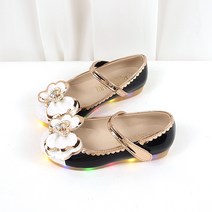 베베마루 여아용 센트투톤LED 구두 0115