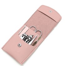 미카엘그라운드 손톱 깎이 7종 세트, 1세트, 핑크(케이스), 실버(도구)