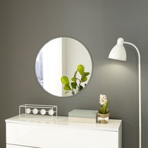 미소아이 무타공 욕실 겸용 벽거울 원형