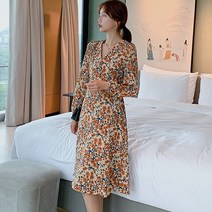 루나걸 여성요 로라 플라워 원피스