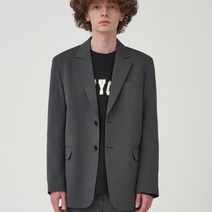 씨오큐 남성용 HERRINGBONE SINGLE BREASTED JACKET