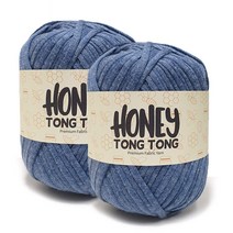 니뜨 허니 통통 뜨개실 100g x 2p, 115 블루베리