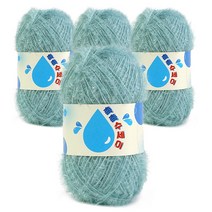 쎄비 촉촉 수세미 뜨개실 4p, 72 인디 티파니, 345m