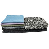 카템 차칸 디테일링 차량용 세차타월 7종 세트, 1세트