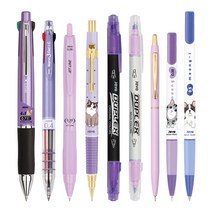 자바펜 Colors Collection 9종 세트, 퍼플, 1개