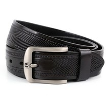 잭케빈 남성용 가죽 와이드 롱 캐주얼 벨트 JKHG-08