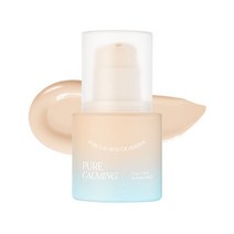 바이애콤 퓨어 카밍 시카 파운데이션 30ml, 21호 라이트 베이지, 1개