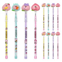 핑크풋 1000 복수니 카트리지 연필 ver.2 4종 x 3p 세트, 옐로우, 민트, 퍼플, 핑크, 1세트