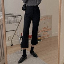 큐니걸스 여성용 7컬러 155cm베이직 부츠컷슬랙스