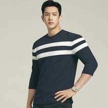 업클라스 남성용 패러렐 7부 티셔츠 a088cp