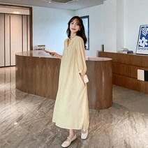 지니샵 심플 빅사이즈 임산부 원피스
