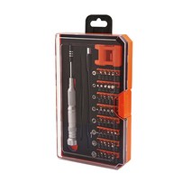 제노윈 휴대용 멀티 정밀 드라이버 52종 세트 오렌지, 1세트