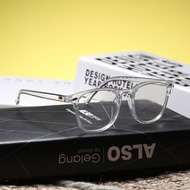 OU 블루라이트 차단 뿔테 투명 BK5