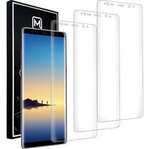 메오르 곡면 PET 풀커버 휴대폰 액정보호필름 3p 세트, 3매입