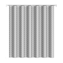 스프렉스 패브릭 방수 샤워 커튼, 1개, 그레이계열