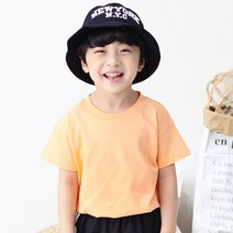초코몽 아동용 데이 라운드 티셔츠