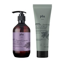 플루 테라피 바디워시 베르가못 라벤더 500g + 로션 바질 유칼립투스 200ml, 1세트