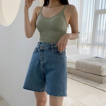 도조스 여성용 패드 엑스자 스트랩 브라탑 NS328K14