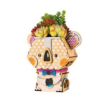 로봇 인테리어 화분 / 입체퍼즐 RD_1618, 47피스, PT732