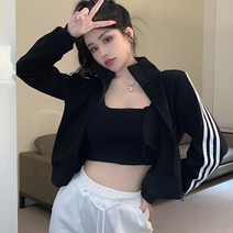 루나걸 샤이린 숏 집업