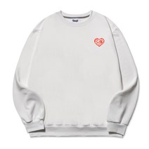 팀스핏 남성용 Sacramento 스몰로고 고중량 맨투맨 티셔츠