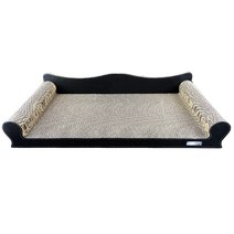 펫츠몬 고양이 등받이 탈 부착 양면 AB 쇼파 평판형 스크래쳐 70cm 특대형 B형, 혼합색상, 1개