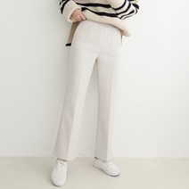 빼빼 여성용 따듯기모 넓은밴딩 뱃살쏙 스판 부츠컷 슬랙스