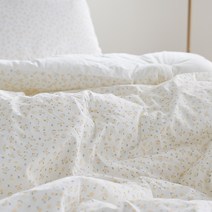 지베딩 드라이플라워 60수 순면 차렵이불