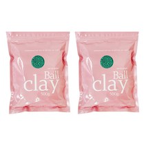 전문가용 볼클레이 500g, 2개, 초록