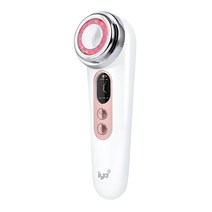 이야 LED 갈바닉 마사지기, GV-2109, 로즈골드 + 화이트