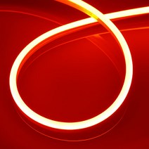 LED 12V 네온플렉스 줄조명, 적색