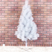 스투피드 솔트리 크리스마스 트리 150cm, 화이트, 1개