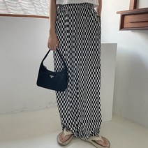 슈가펀 여성용 헤일테 와이드 밴딩 팬츠