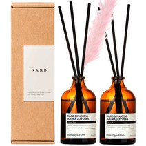 부케가르니 나드 보타니컬 아로마 디퓨저 100ml x 2p + 핑크뮬리, 그린페이지