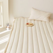 아동용 뭉게구름 텐셀 모달 고정밴드 침대패드 SS, 햇살구름