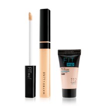 메이블린 핏미 컨실러 7ml + 미니 파운데이션 5ml 세트, 20 샌드(컨실러), 랜덤발송(파운데이션), 1세트