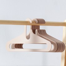 지니 시그니처 A 옷걸이, 베이지, 25개